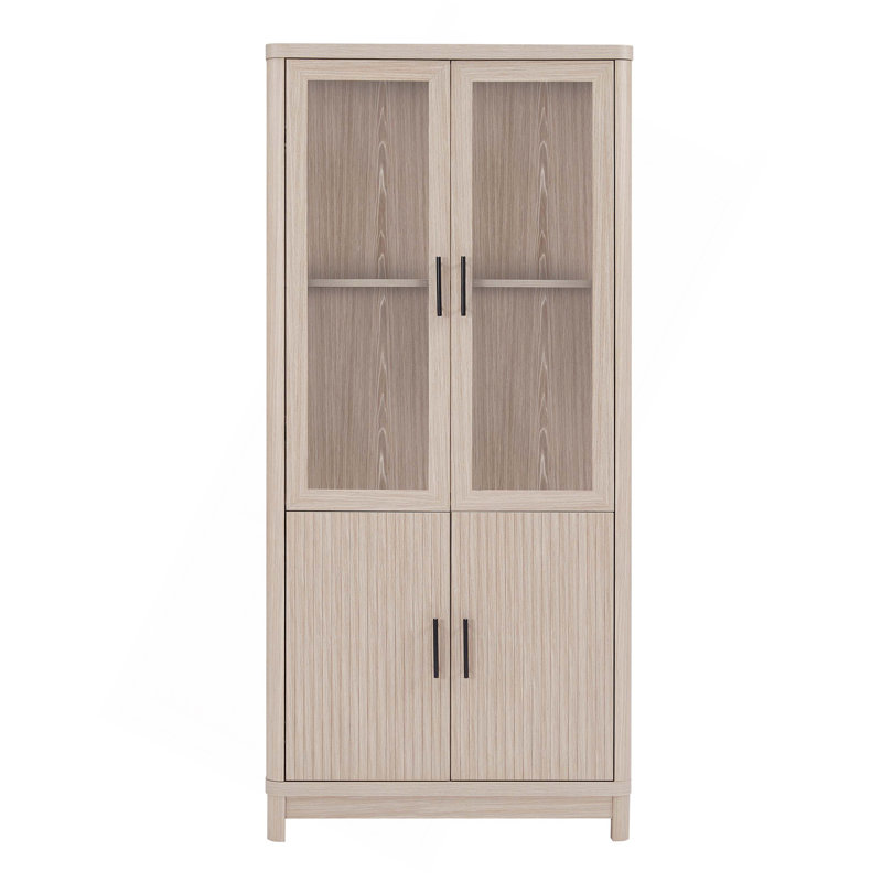 Bibliothèque Jodie 31 "blanchie (6 tablettes)