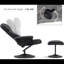 Aashka Ergonomic Faux Leather Recliner with Footrest-1378975471