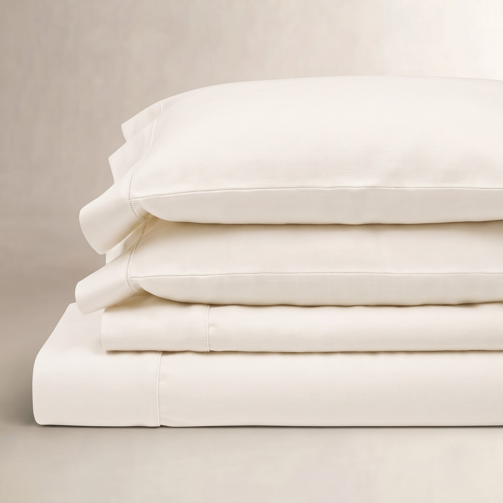 Lush Linen Sheet Set, Queen Sheet Set, Ivory