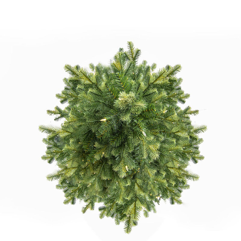 108' H Lighted Artificial Spruce Christmas Tree