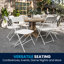 Chaises pliantes en plastique Armando-1235067512