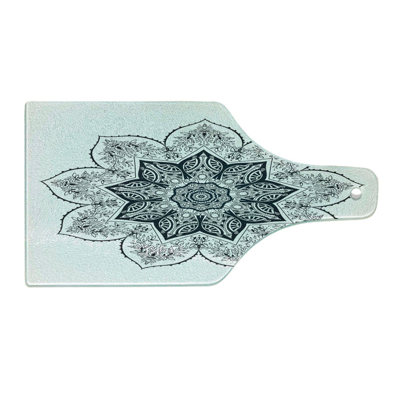Planche à découper en verre trempé Ambesonne