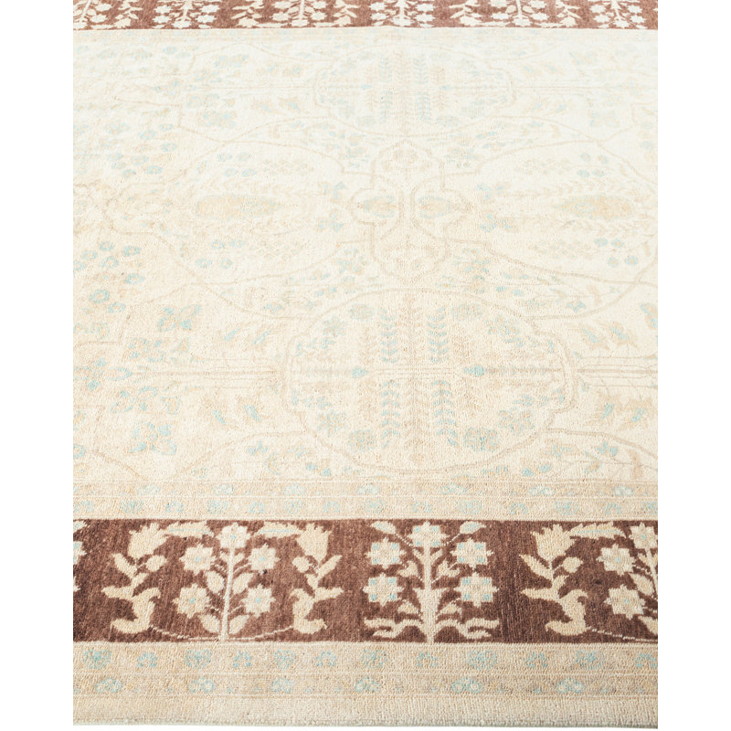 One-of-a-Kind 5' 10" X 9' 1" Hand Knotted Area Rug