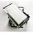 Frosted Reflections 3 in. x 6 in. Matte Glass Mirror Beveled Subway Decorative Kitchen & Bathroom Wall Tile-36934247