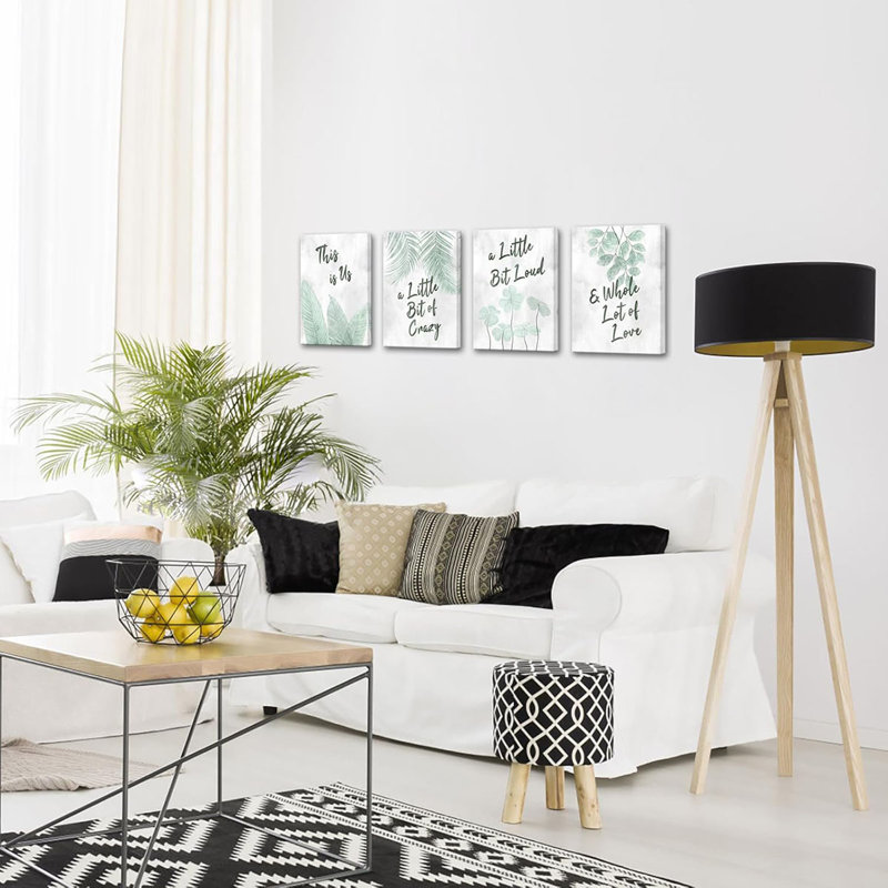 4 Piece Wrapped Canvas Print