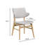 Chaise rembourrée en bois massif-189206747