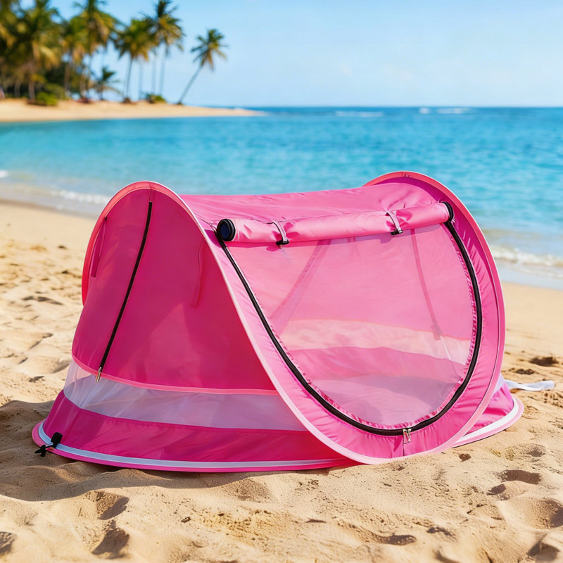  Tente de plage Wilwolfer pour bébé, Rose