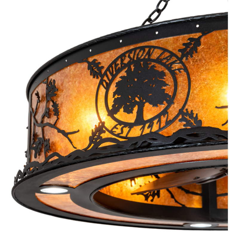 Personalized Outdoor Downrod Ceiling Fan