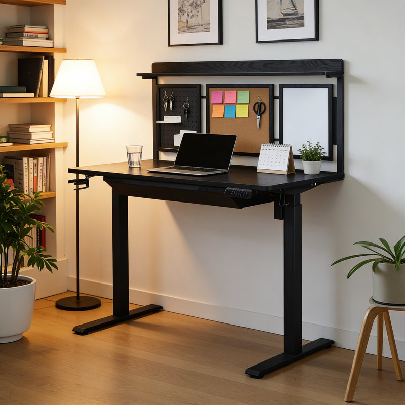 Bureau debout à hauteur réglable électrique Larreon