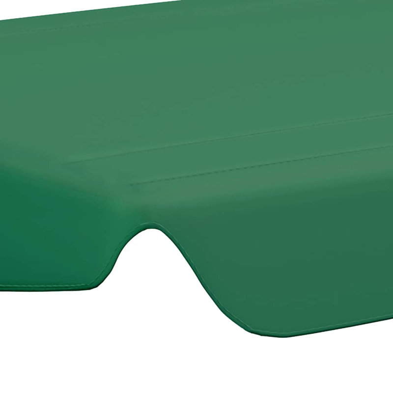 Replacement Canopy for Garden Swing 150/130x105/70 cm, 188/168 x 145/110 cm(L x W), Green