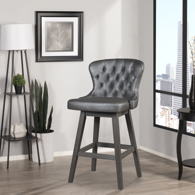 Tabouret de bar et de comptoir Ellisville, Tabouret de bar (hauteur d'assise de 29,5 po)