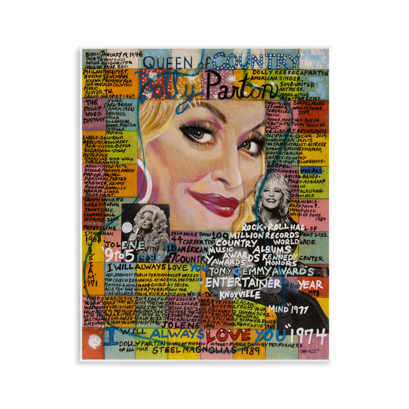 «Dolly Parton Collage» par Sabin