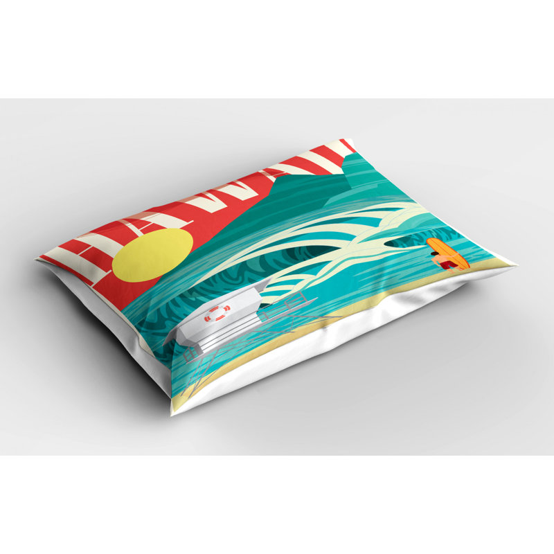Sun Polyester Sham Set, Twin