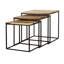 Ensemble de 3 tables gigognes