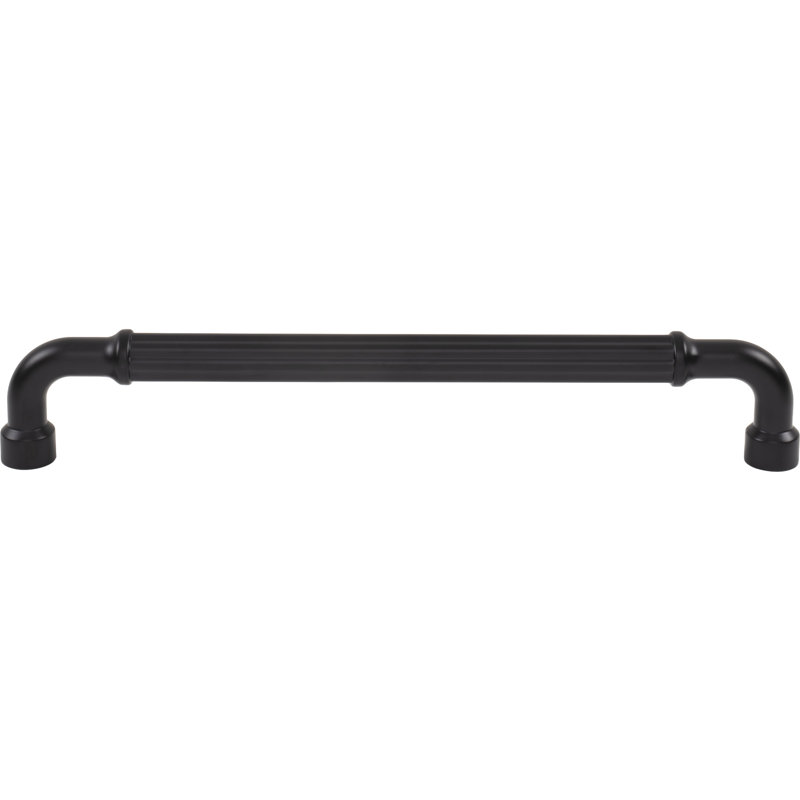 Pemberton 12" Center to Center Bar Pull, 18", Flat Black