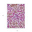 Tapis lavable 10 pi x 14 pi lavande et mauve lavande