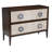 Commode décorative 2 tiroirs Palma