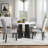 5-Piece Round Dining Table Set-630974097