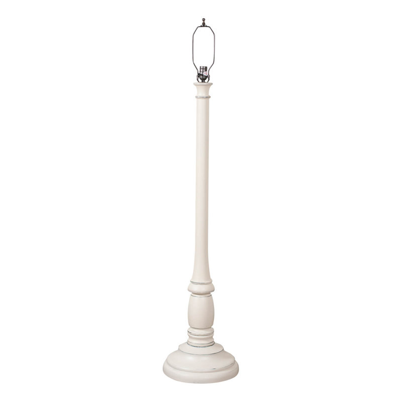 Randalle 59'' Traditional Floor Lamp, Rustic White