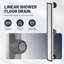 Drain linéaire noir mat FlowCore 24 po