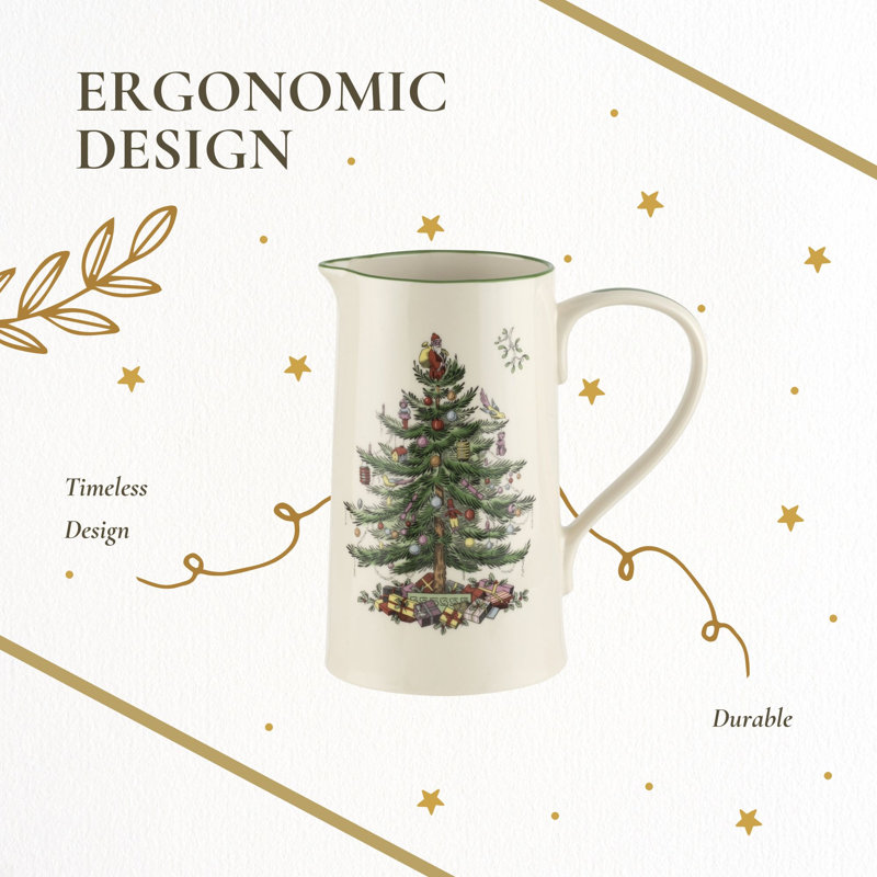 Spode Christmas Tree 32 oz. Pitcher