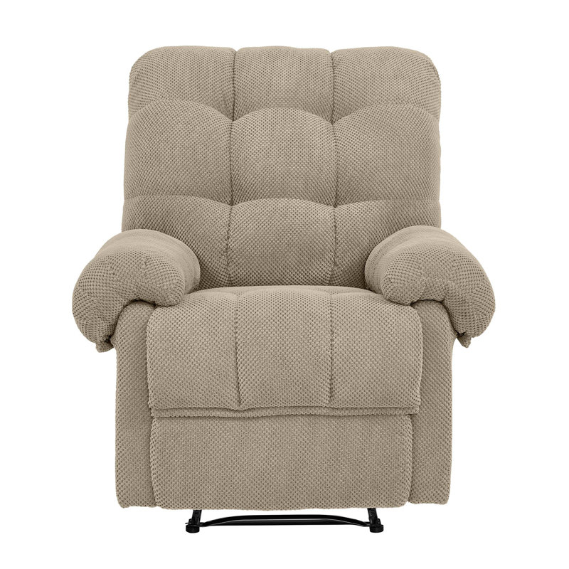 Fauteuil inclinable ultime rembourré en chameau avec mécanisme d'inclinaison manuel Ultimate, Chameau