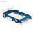 Full Size Race Car-Shaped Platform Bed With Wheels-1699746042