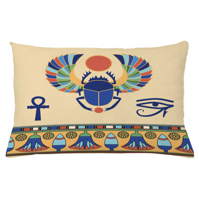 Egyptian Square Pillow Cover
