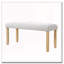 Banc rembourré moderne capitonné