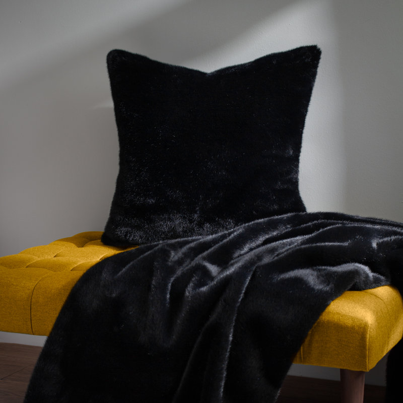 Stavoren Square Cushion, Black
