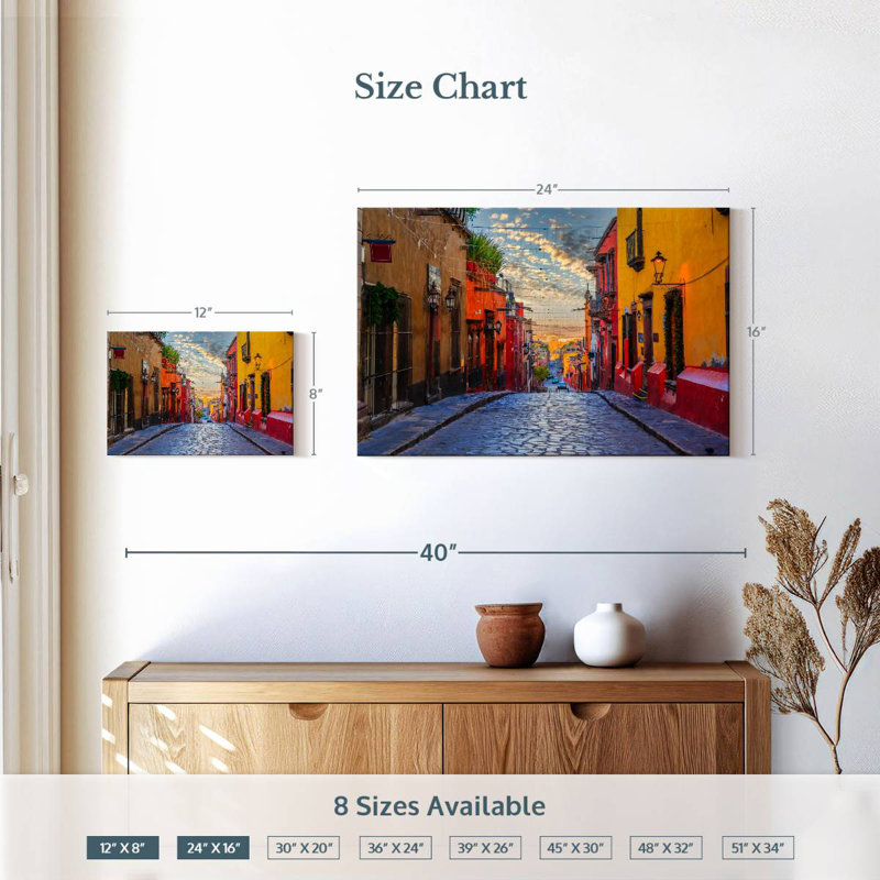 Sirci San Miguel De Allende Street, H 16 po x l 24 po