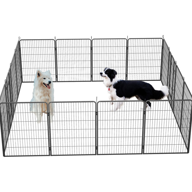 16 - parc extérieur pour chien, sécuritaire pour les animaux de compagnie, plusieurs formes de parc disponibles, librement