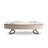Modern irregular oval stone coffee table-110892077