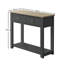 Kohen Solid Wood Top Console Table-94086714-94086719