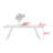 Modern simple rectangular solid wood dining table-365060769