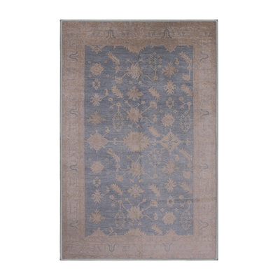 Tapis oriental bleu