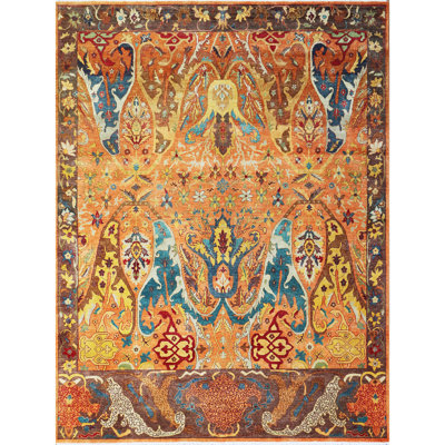 Wool Oriental Area Rug