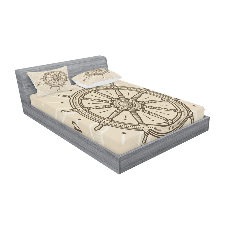 Microfiber Sheet Set, Queen Sheet Set with Fitted Sheet