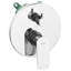 Concealed Shower Set with Rainshower GUARATUBA Black-1318502575