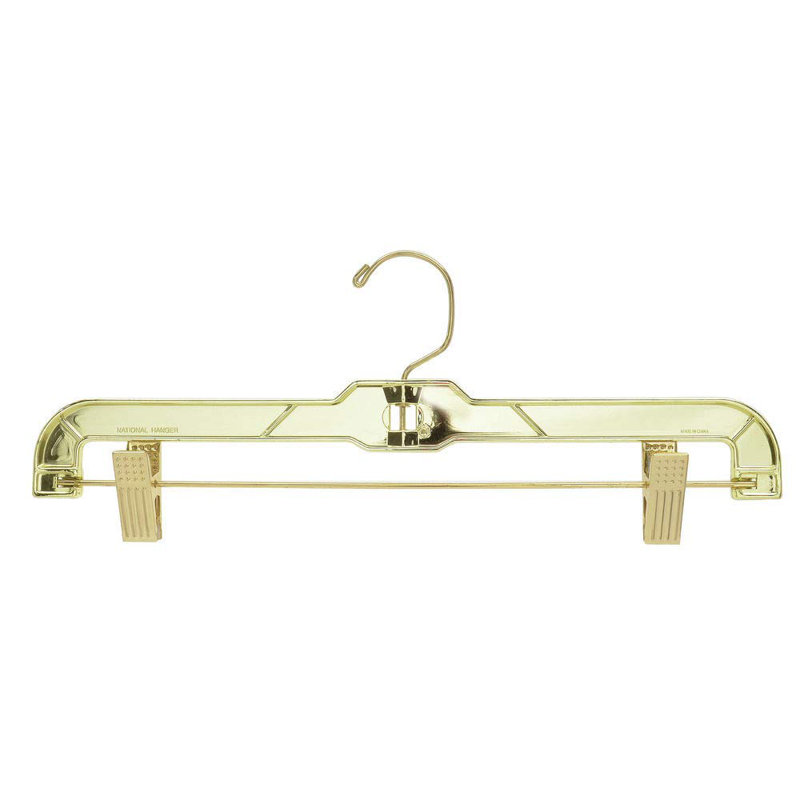Cintre pour femme 14 po avec pinces Nahanco 3600Rc G Gold (paquet de 100)