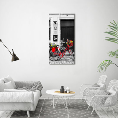 City Bike - Wrapped Canvas Print