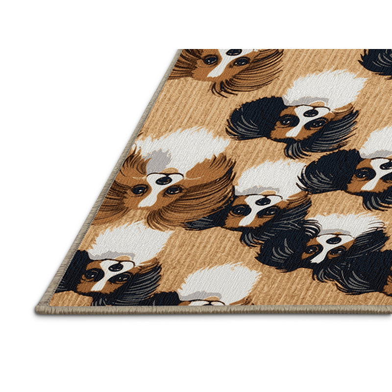  Tapis lavable Papillon, Rectangulaire 2 pi x 3 pi