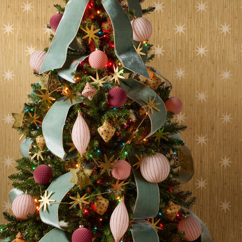 3" Velvet Bauble