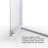 Armon 33.25'' - W x 66'' H Pivot Door Semi-Frameless Shower Door with-14170948-14170947