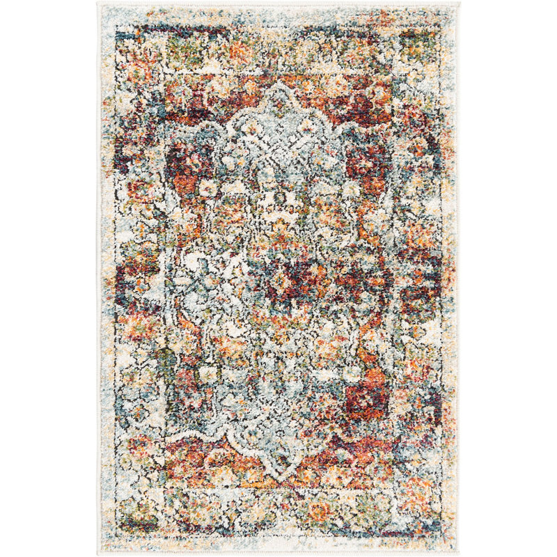 Mekalah Oriental Indoor Rug, Rectangle 2' x 3'
