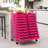 20 Drawers Rolling Storage Cart Art Craft Organizer On Wheels Multipurpose Hot Pink