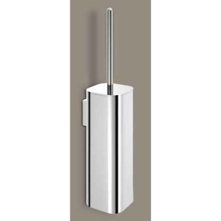 15,12 po H Brosse de toilette murale et support