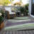 Machine Washable Indoor/Outdoor Chayden ACN1098 Purple Rug-100135622