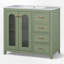 Meuble-lavabo simple 36 po avec comptoir en céramique-1788495093