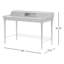 Moreau Solid Wood Writing Desk